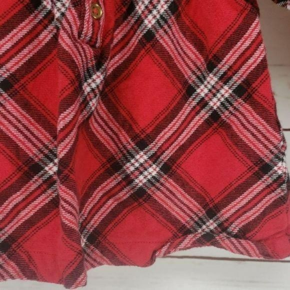 Carter’s Just One You Baby Infant Girls Christmas Plaid Dress 6 months‎ - Picture 6 of 8